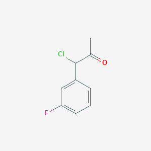 1-Chloro-1-(3-fluorophenyl)propan-2-one