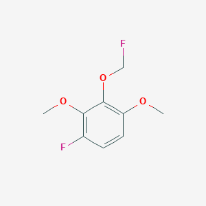 1,3-Dimethoxy-4-fluoro-2-(fluoromethoxy)benzene