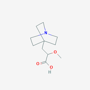 2-Methoxy-3-(quinuclidin-4-YL)propanoic acid