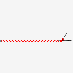 molecular formula C117H229NO48P- B14039920 Dspe-peg36-CH2CH2cooh 