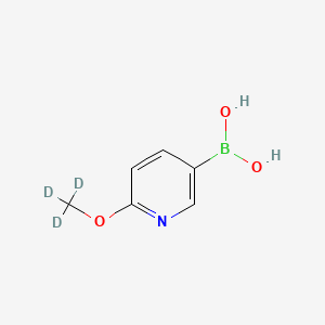 [6-(Trideuteriomethoxy)pyridin-3-yl]boronic acid