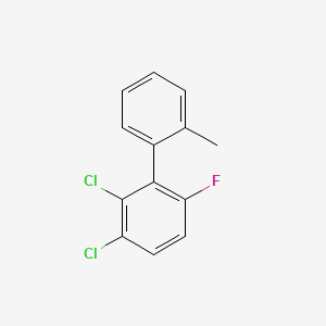 2,3-Dichloro-6-fluoro-2'-methyl-1,1'-biphenyl