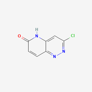 3-Chloropyrido[3,2-C]pyridazin-6-OL