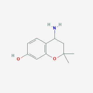 4-Amino-2,2-dimethylchroman-7-OL