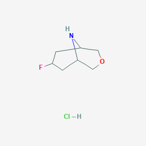 7-Fluoro-3-Oxa-9-Azabicyclo[3.3.1]Nonane Hydrochloride