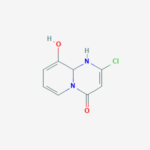 2-Chloro-9-hydroxy-1,9A-dihydro-4H-pyrido[1,2-A]pyrimidin-4-one