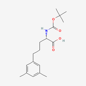 Boc-(S)-2-amino-5-(3,5-dimethylphenyl)pentanoic acid