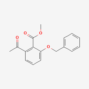 Methyl2-acetyl-6-(benzyloxy)benzoate