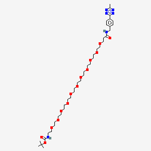 Methyltetrazine-amino-PEG10-CH2CH2NHBoc