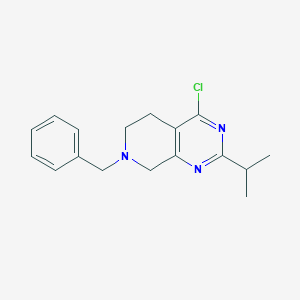 7-Benzyl-4-chloro-2-isopropyl-5,6,7,8-tetrahydropyrido[3,4-D]pyrimidine