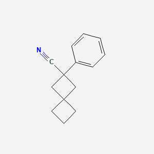 2-Phenylspiro[3.3]heptane-2-carbonitrile