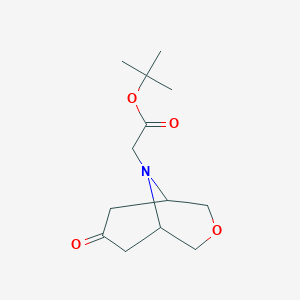 Tert-butyl 2-(7-oxo-3-oxa-9-azabicyclo[3.3.1]nonan-9-yl)acetate