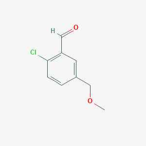 2-Chloro-5-(methoxymethyl)benzaldehyde