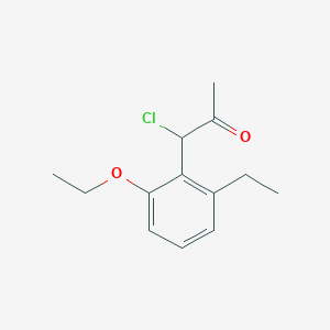 1-Chloro-1-(2-ethoxy-6-ethylphenyl)propan-2-one