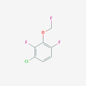 1-Chloro-2,4-difluoro-3-(fluoromethoxy)benzene