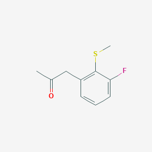 1-(3-Fluoro-2-(methylthio)phenyl)propan-2-one