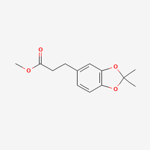 Methyl 3-(2,2-dimethyl-2H-1,3-benzodioxol-5-YL)propanoate