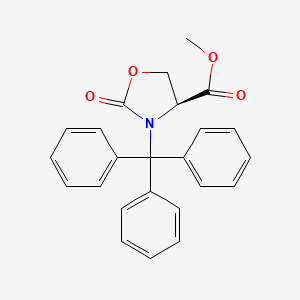 Methyl (S)-2-oxo-3-trityloxazolidine-4-carboxylate