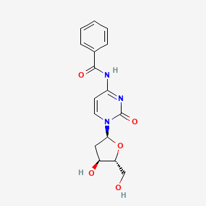 N-(1-((2S,4S,5R)-4-Hydroxy-5-(hydroxymethyl)tetrahydrofuran-2-yl)-2-oxo-1,2-dihydropyrimidin-4-yl)benzamide