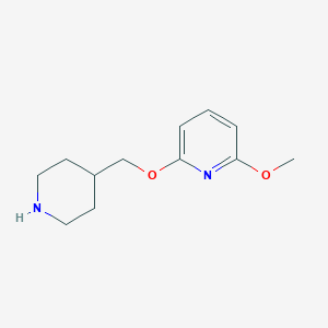 2-Methoxy-6-(piperidin-4-ylmethoxy)pyridine