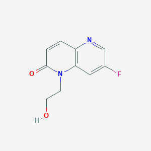 7-Fluoro-1-(2-hydroxyethyl)-1,5-naphthyridin-2(1H)-one