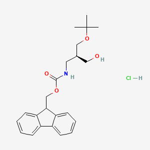 Fmoc-(r)-3-amino-2-(tert-butoxymethyl)propan-1-ol hcl