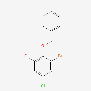 2-(Benzyloxy)-1-bromo-5-chloro-3-fluorobenzene