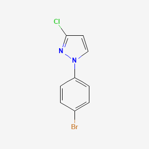 1-(4-Bromophenyl)-3-chloro-1H-pyrazole