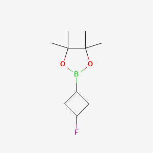 2-(3-Fluorocyclobutyl)-4,4,5,5-tetramethyl-1,3,2-dioxaborolane