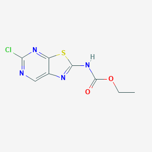 Ethyl 5-chlorothiazolo[5,4-d]pyrimidin-2-ylcarbamate