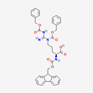 N2-(((9H-Fluoren-9-yl)methoxy)carbonyl)-Nd,Nw-bis((benzyloxy)carbonyl)-L-arginine