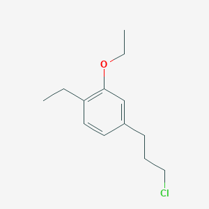 1-(3-Chloropropyl)-3-ethoxy-4-ethylbenzene