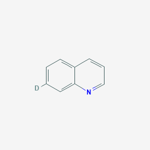 molecular formula C9H7N B14041424 7-Deuterioquinoline 