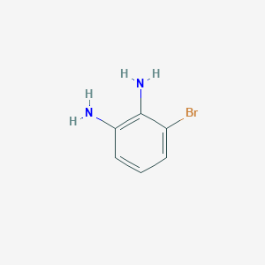 molecular formula C6H7BrN2 B140415 3-溴苯-1,2-二胺 CAS No. 1575-36-6