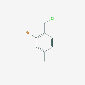 molecular formula C8H8BrCl B1404150 2-溴-4-甲基苄基氯 CAS No. 147542-02-7