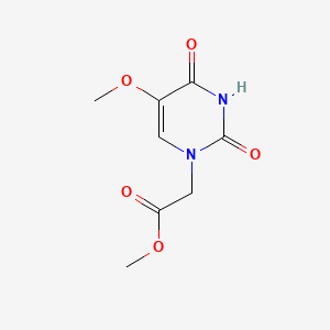 5-Methoxyuracil-1-yl-acetic acid methyl ester