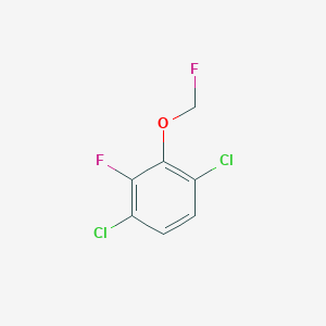 1,4-Dichloro-2-fluoro-3-(fluoromethoxy)benzene