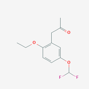 1-(5-(Difluoromethoxy)-2-ethoxyphenyl)propan-2-one