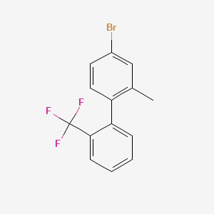 4-Bromo-2-methyl-2'-(trifluoromethyl)-1,1'-biphenyl