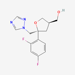 ((3R,5S)-5-((1H-1,2,4-triazol-1-yl)methyl)-5-(2,4-difluorophenyl)tetrahydrofuran-3-yl)methanol