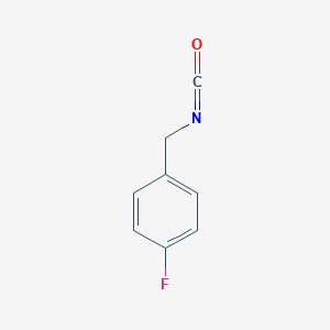 molecular formula C8H6FNO B140418 4-氟苯甲基异氰酸酯 CAS No. 132740-43-3