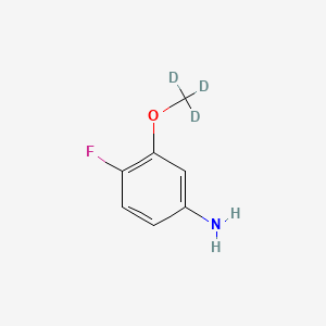 4-Fluoro-3-(methoxy-D3)aniline