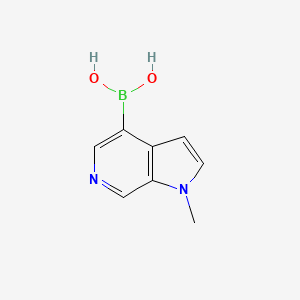 (1-methyl-1H-pyrrolo[2,3-c]pyridin-4-yl)boronic acid