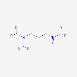 molecular formula C6H16N2 B14041875 n,n,n'-Trimethyl-d6-1,3-propanediamine 