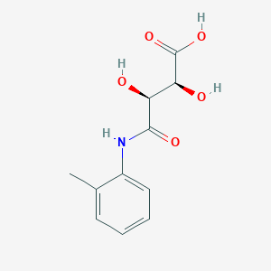 molecular formula C11H13NO5 B1404189 (2S,3S)-2,3-二羟基-3-[(2-甲基苯基)氨基羰基]丙酸 CAS No. 1228803-95-9