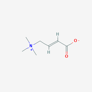 molecular formula C7H13NO2 B140419 巴豆酸甜菜碱 CAS No. 927-89-9