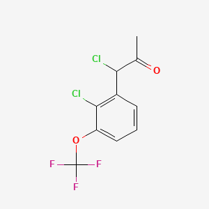 1-Chloro-1-(2-chloro-3-(trifluoromethoxy)phenyl)propan-2-one