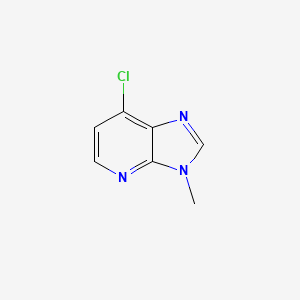 molecular formula C7H6ClN3 B14041986 7-Chloro-3-methyl-3h-imidazo[4,5-b]pyridine 