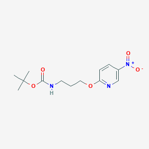 tert-Butyl (3-((5-nitropyridin-2-yl)oxy)propyl)carbamate