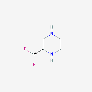 (S)-2-(Difluoromethyl)piperazine